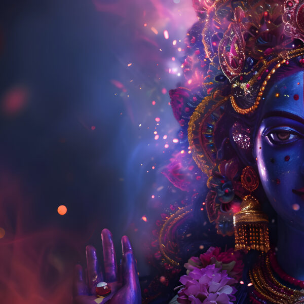 Majestic Mata Ji Home Decor Wallpaper