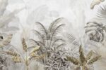 White Elegant Art Decorative Wallpaper - Image 2