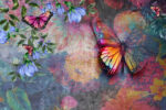 Butterfly Abstract Decorative Wallpaper