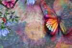 Butterfly Abstract Decorative Wallpaper - Image 4