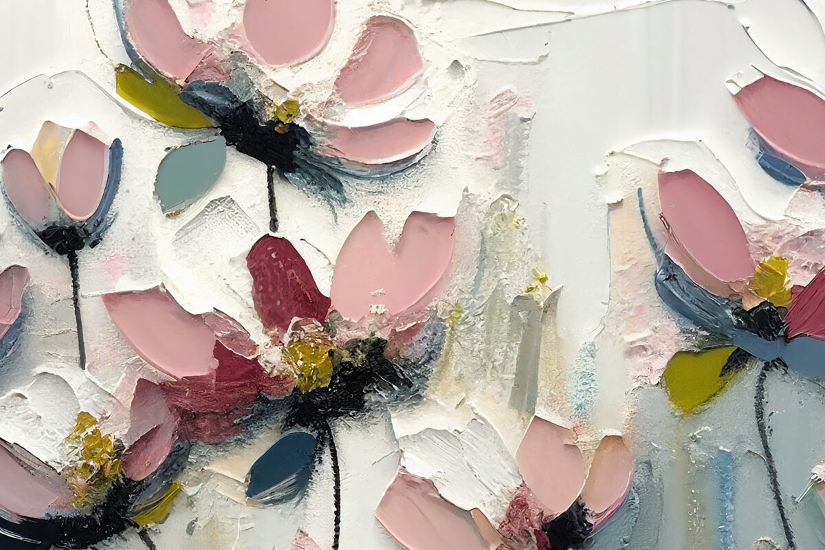 Flower Wall Decorative Wallpaper - Image 2