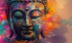 Buddha Wallpaper, Decorative Wall Covering