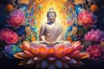 Buddha Wallpaper, Decorative Wall Covering