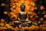 Buddha Wallpaper, Decorative Wall Covering