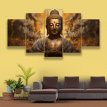 Buddha Decorative MDF Portrait - Image 2