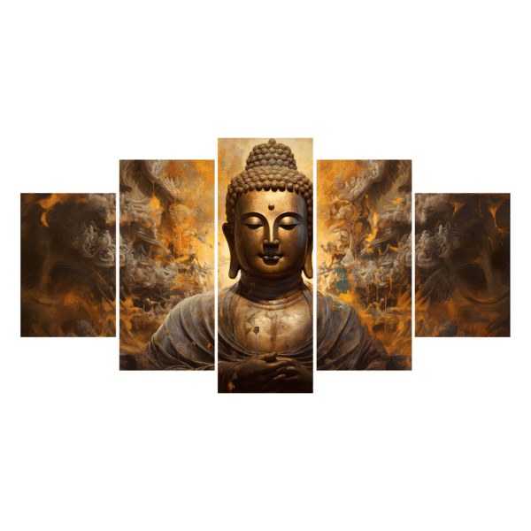 Buddha Decorative MDF Portrait