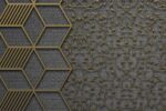 Artistic Golden Lines Decor Wallpapers - Image 2