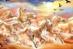 Elegant Horses Decorative Wallpaper - Image 2