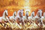 Horses in Sunrise Decorative Wallpaper - Image 2