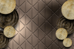 Gold Brown Interior Decor Wallpapers