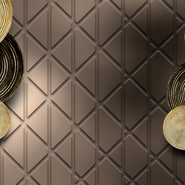 Gold Brown Interior Decor Wallpapers