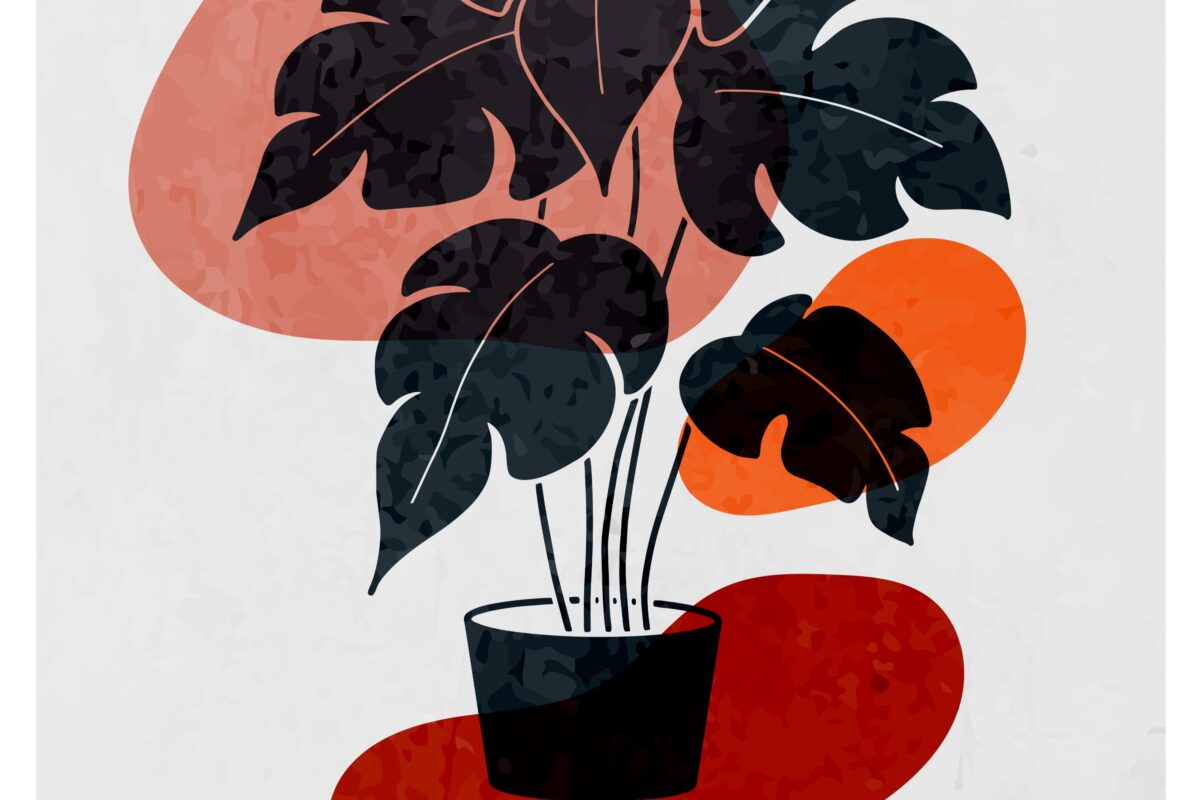 Leaf Art Decorative Wallpaper - Image 2