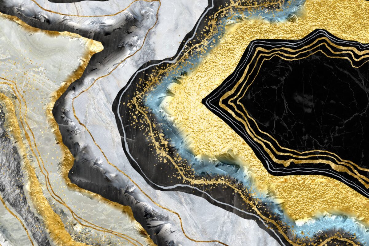 Marble Effect Decorative Wallpaper - Image 2