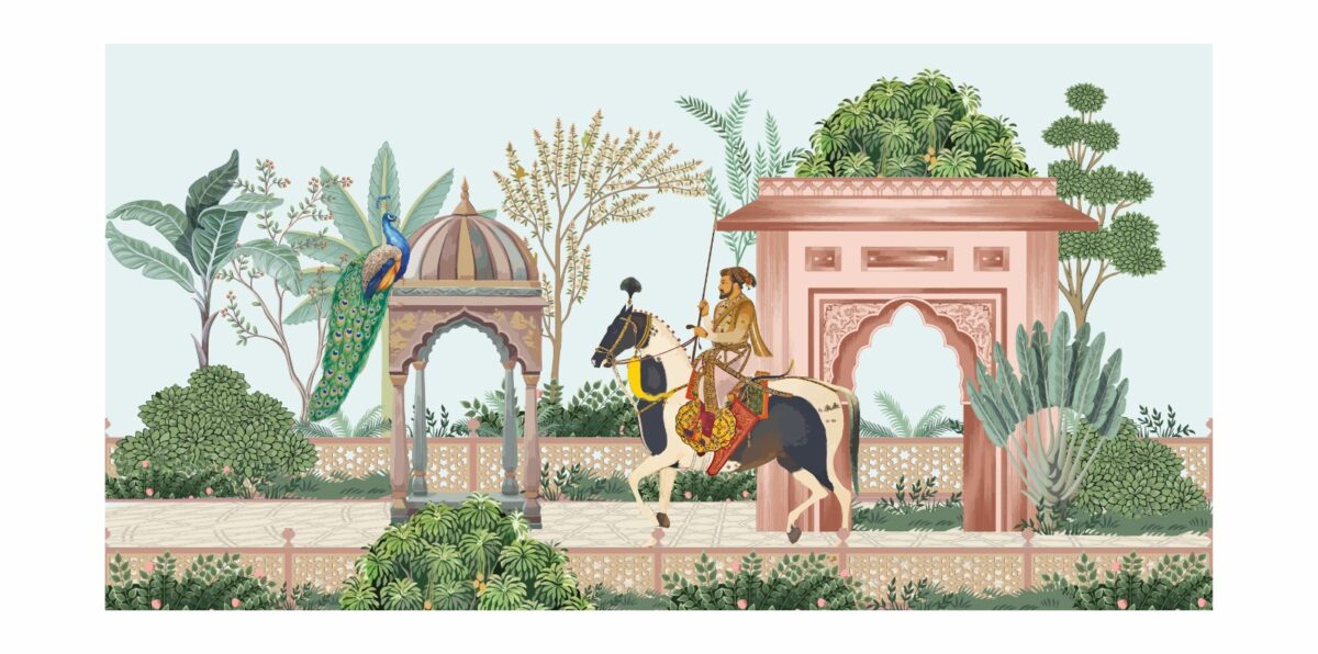 Royal Decorative Wallpaper - Image 1