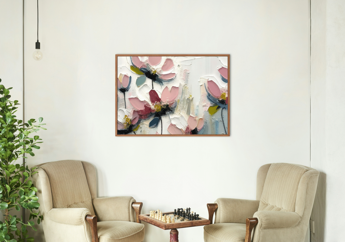Flower Wall Decorative Wallpaper - Image 3