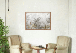 White Wall Art Decorative Wallpaper - Image 3
