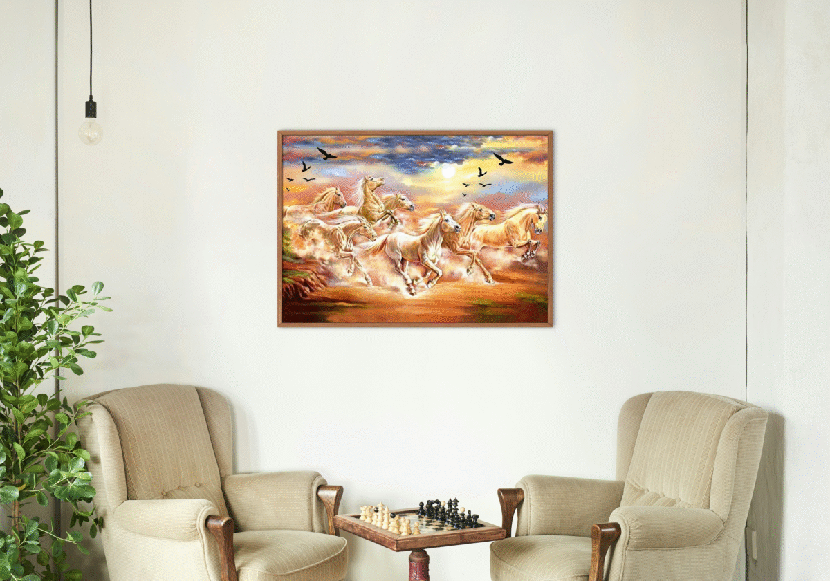 Elegant Horses Decorative Wallpaper - Image 3