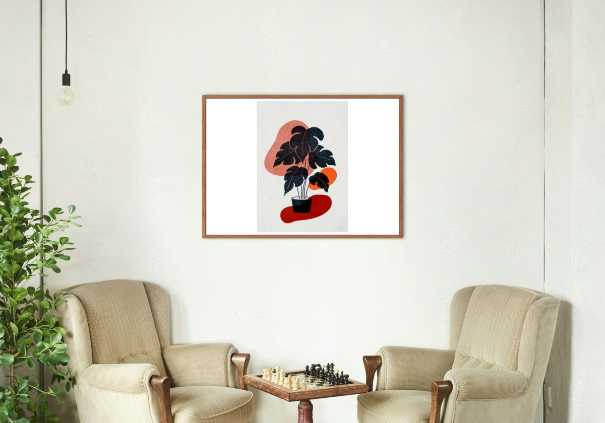 Leaf Art Decorative Wallpaper - Image 3