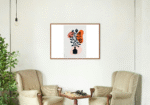 Flower Vase Decorative Wallpaper - Image 3